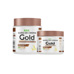 Baño de Crema BigBangKeratin Gold brillo de seda