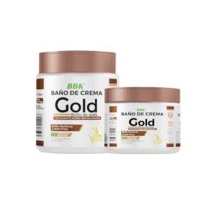 Baño de Crema BigBangKeratin Gold brillo de seda